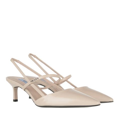 prada slingback beige